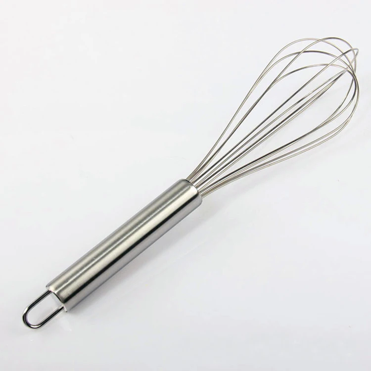 

Stainless Steel Egg Beater Hand Whisk Mixer Kitchen Tools 8 Inches