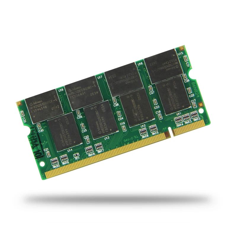 Высокое качество ноутбука Память RAM DDR 400 МГц 333 266 1 ГБ 512 Мб для тетрадь Sodimm Memoria Совместимость с DDR1 400