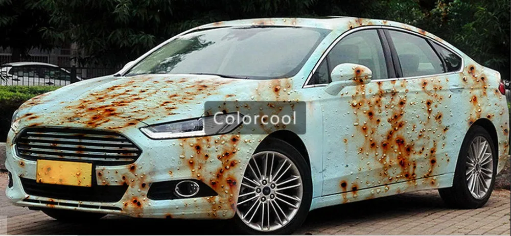 Aliexpress.com : Buy Iron Rust Vinyl Wrap Film For Car