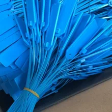 1000 шт водонепроницаемый пластиковый отслеживаемый UHF RFID ленточный уплотнитель бирка молния соединительный кабель этикетка для отслеживания упаковки