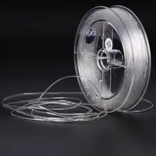 1 рулон 0,5-1,5 мм прочная эластичная веревка прозрачный шнур Для Бисероплетения DIY ювелирных изделий браслет/ожерелье