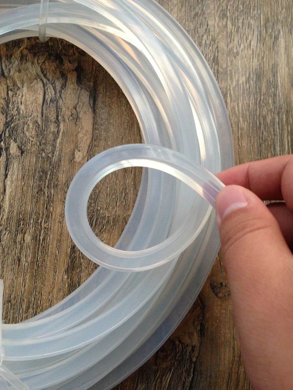 

2meters Solid Silicone Strip Heat-resistance Bar Light Box Seal Strip Square 2mm 2.5mm 3mm 3.5mm 4mm 5mm 6mm 10mm Transparent