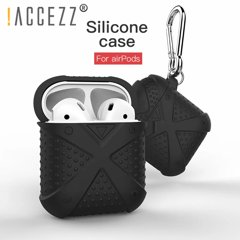 

!ACCEZZ Bluetooth Wireless Earphone Case For AirPods Portable Wireless Headphones Accessory With Charging Box Case Accessories