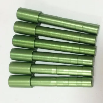 

12pcs Green aluminum seat Insert ID 5.2mm with Bow and crossbow For Hunting Arrows Arrow Heads