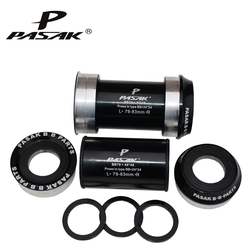 

Road Bicycle PF30 Bottom Bracket BBright 46*24*79MM Bottom Bracket For S3 S5 Bicycle shimano sram Crankset BB Axis