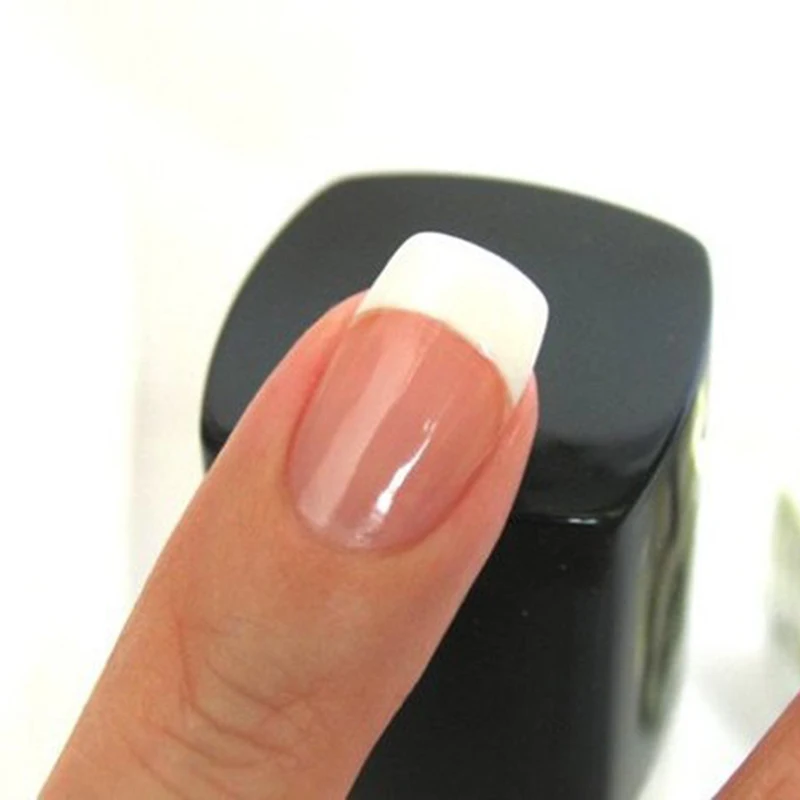 Shellhard 240pcs/5 Sheets Nails Guide Tips Stickers French Manicure Nail Art Decals For Nail DIY Styling Tools