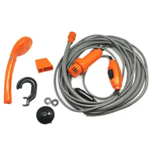 12 В DC портативный автомобильный душ Кемпинг Душ автомобильный душ шайба набор Электрический насос для наружного кемпинга путешествия собака мужчина женщина