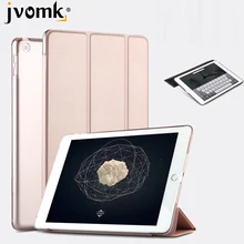 Чехол для нового iPad 9,7 дюйма, ура Цвет чехол из полиуретана для смартфона случае магнитом проснуться Модель со стойкой A1822 A1823 A1893 A1954