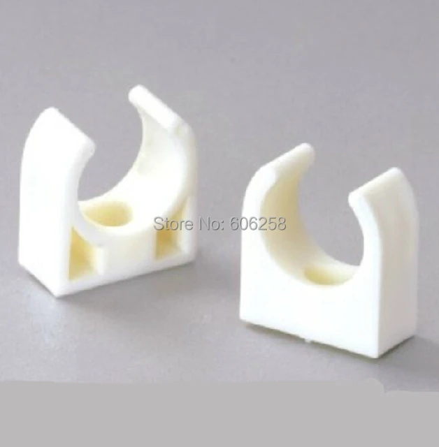 PVC Pipes Plumbing Fittings / U Type Pipe Clamp / 20MM Pipe Strap