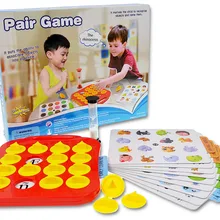Детская обучающая парная игра с памятью для раннего образования, Интерактивная игрушка для родителей и детей, шахматные игрушки WYQ