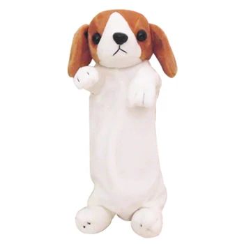 

5X School pencil case Dog pencilcase Shop School bag Girl pencil case plumier Cartoon material school pencil box Border Collie