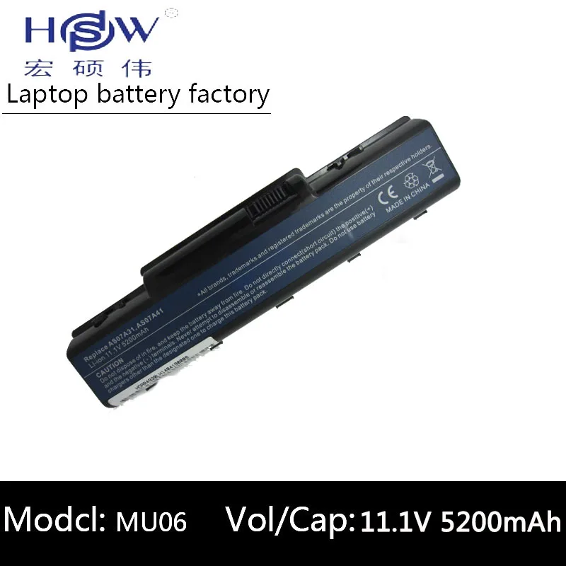 

HSW Laptop Battery AK.006BT.020 AK.006BT.025 AS07A31 AS07A32 AS07A41 AS07A42 AS07A51 AS07A52 AS07A71 AS07A72 For Acer NOTEBOOK