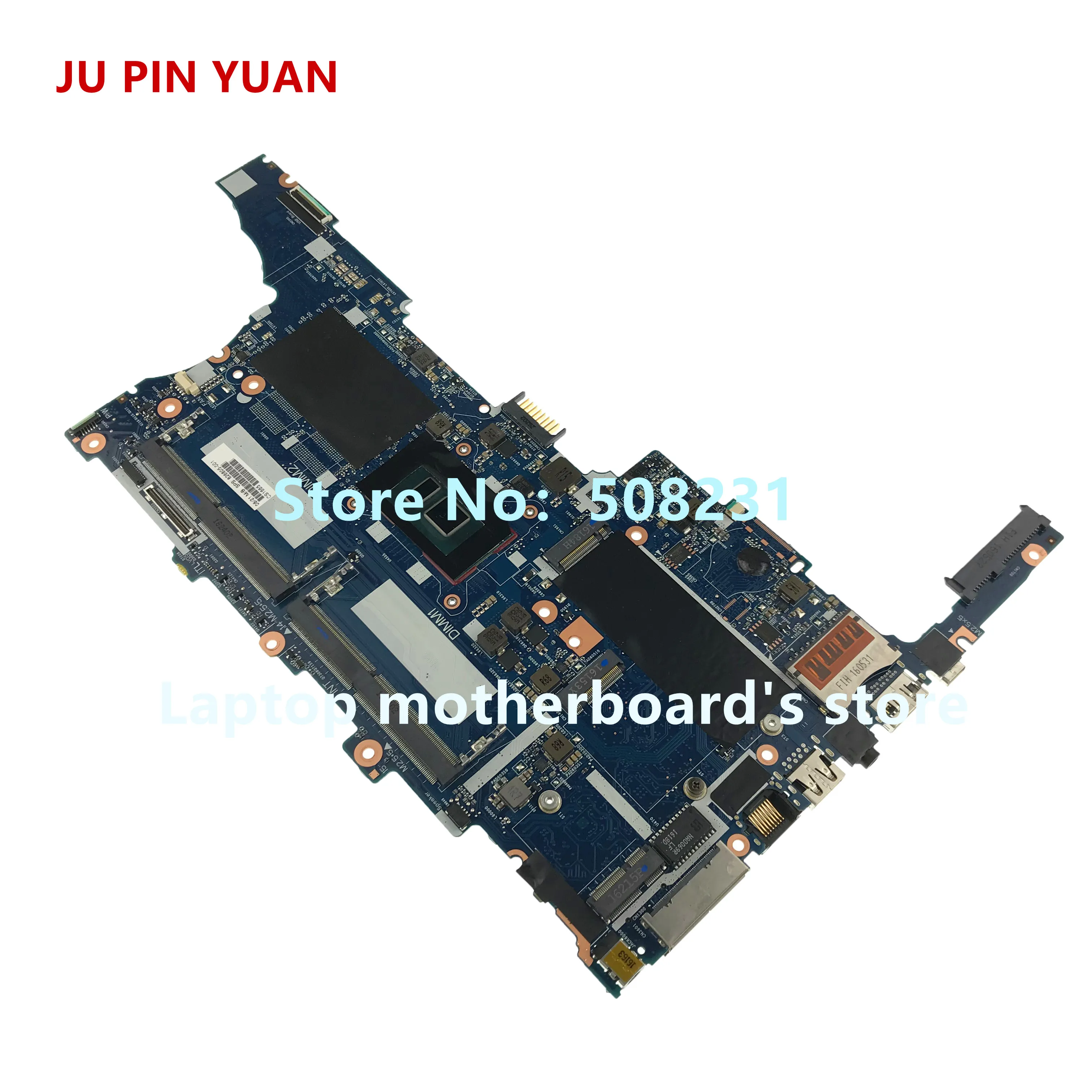 Ju pin yuan L01039-001 L01039-601 DA0X8BMB6F0 материнская плата для ноутбука hp ProBook 430 G5 440 G5 Тетрадь ПК I5-8250U полностью протестирована