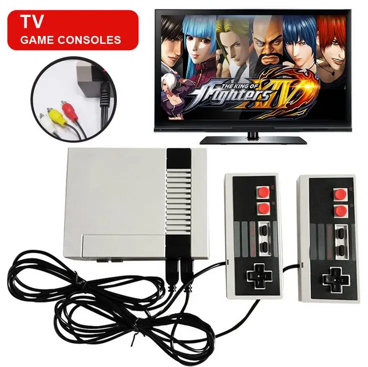 FC Игровая приставка 8bit Nes Классический игровой плеер с 500/620 бесплатными играми HDMI