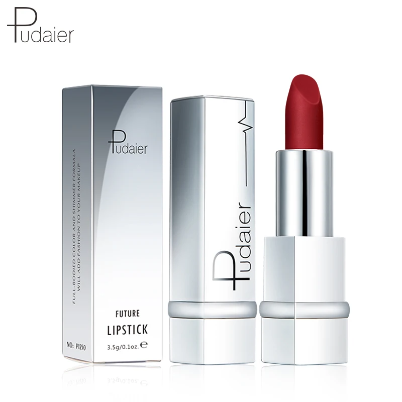 Pudaier губная помада бархатная Future Series 17 цветная нюдовая Maquillaje Maquillajes Para Mujer |