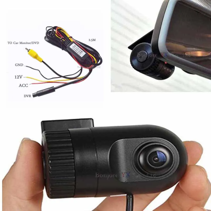 Автомобильный видеорегистратор Koorinwoo HD записывающее устройство для вторичного
