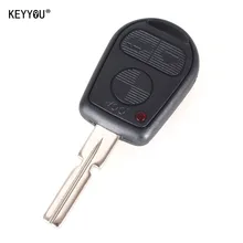 KEYYOU 3 Tasto Chiave A Distanza Borsette Fit Per BMW E31 E32 E34 E36 E38 E39 E46 Z3 Z4 Caso Fob 3 BTN Uncut Key Caso Fob