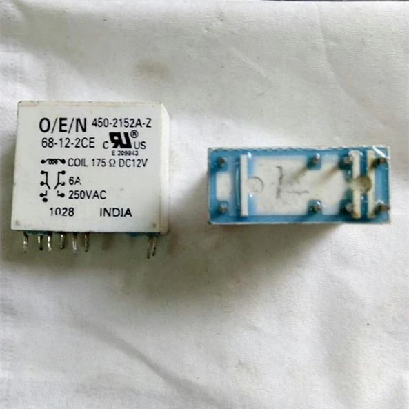 Реле 68 12 2CE DC12V 450 2152A Z 6A 8 контактный|relay|rel |