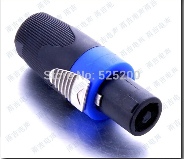 10pcs Free Shipping new type NL4FX Speakon 4 Pole Plug Male Audio Speaker Connectors