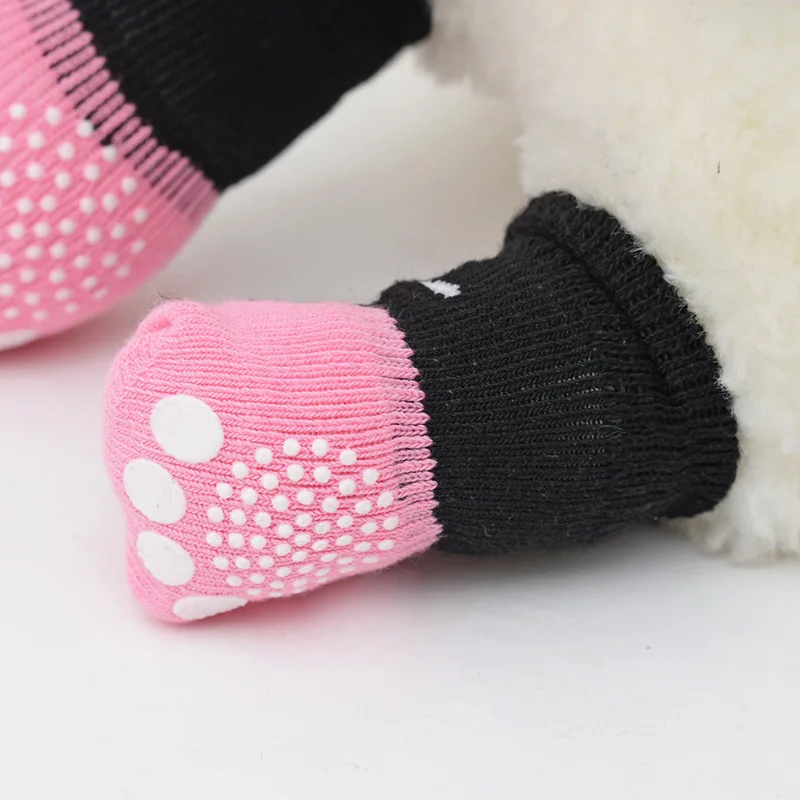 4 шт. нескользящие носки из мягкого хлопка с рисунком животных|socks cute|socks for small
