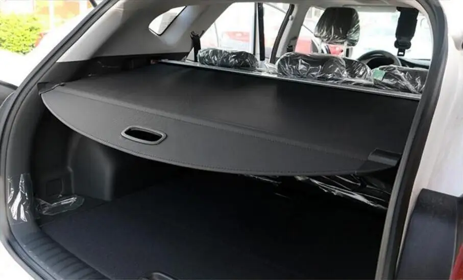 Алюминиевый сплав+ тканевая Автомобильная Задняя Крышка багажника для багажника, Защитная пленка, автомобильные аксессуары для Chery Tiggo 3 2005