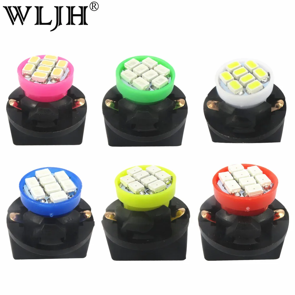 10 шт. Автомобильные светодиодные лампы T10 WLJH 12 В|10pcs t10 led|led instrument panel lightsled |