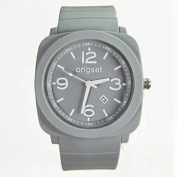 Силиконовые часы резиновые спортивные мужские на заказ свой собственный логотип бренд reloj Япония движение линзы Сменные ремни 11 цветов