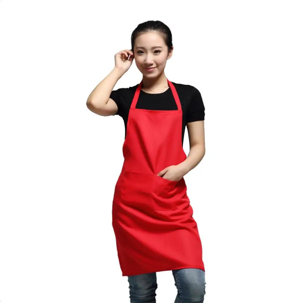 Korean Fashion Women Men Apron Kitchen Cooking Chef Cleaning Restaurant