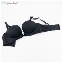 Special Beauty!Free shipping!Skin color Super low price Underwire Push Up top selling product in 2018Glossy face Sexy 1/2cup bra