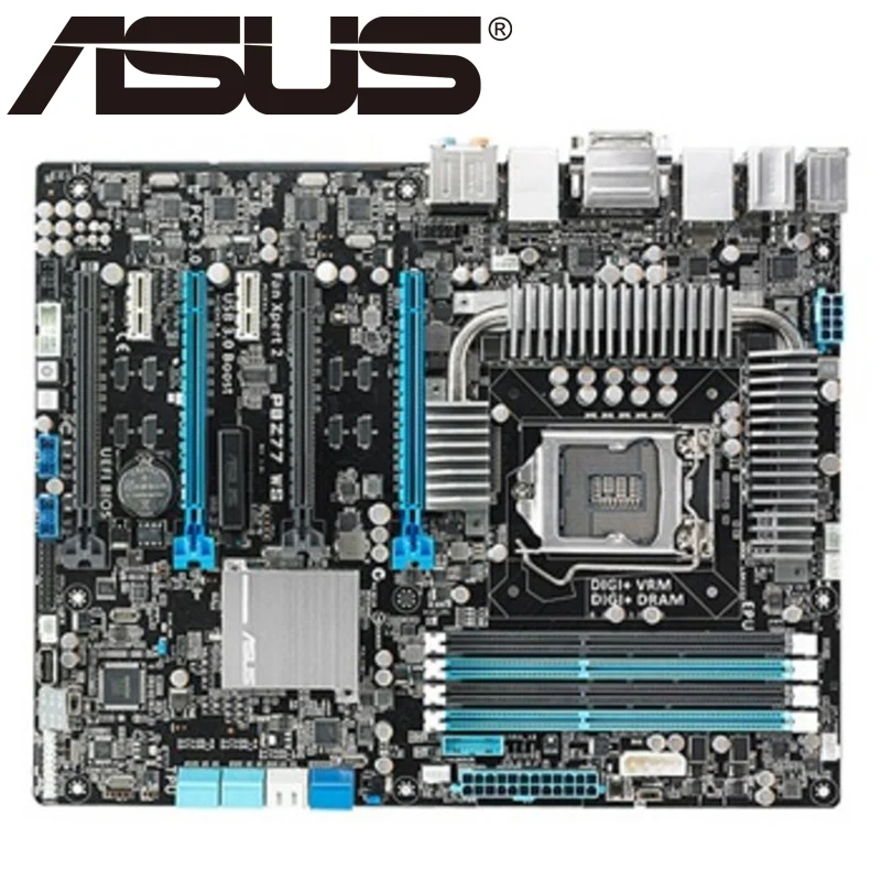 

ASUS P8Z77 WS Desktop Motherboard Z77 Socket LGA 1155 i3 i5 i7 DDR3 32G ATX UEFI BIOS Original Used Mainboard On Sale