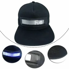 Высококачественный светодиодный светильник, цветной светодиодный колпачок, крутая шляпа с экраном, светильник, водонепроницаемый, для смартфона, светодиодный, NCM99