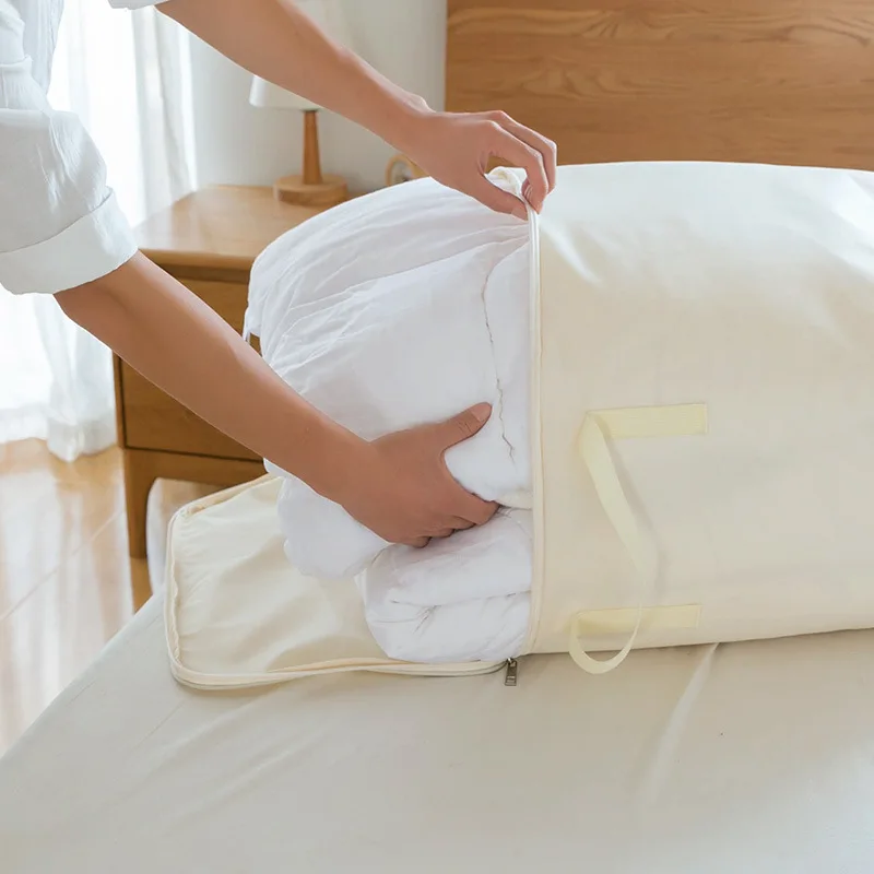 3 Styles Oxford Storage Bag For Quilt Blanket Clothing 1pcs Closet Organizer For Home Durable Wardrobe Organizer With Zipper