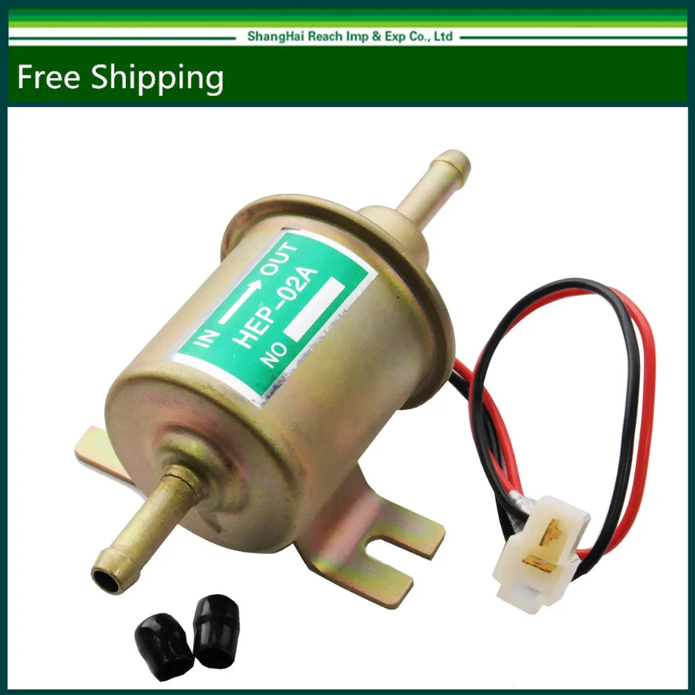 12V Universal Gas Diesel Inline Low Pressure Electric Fuel