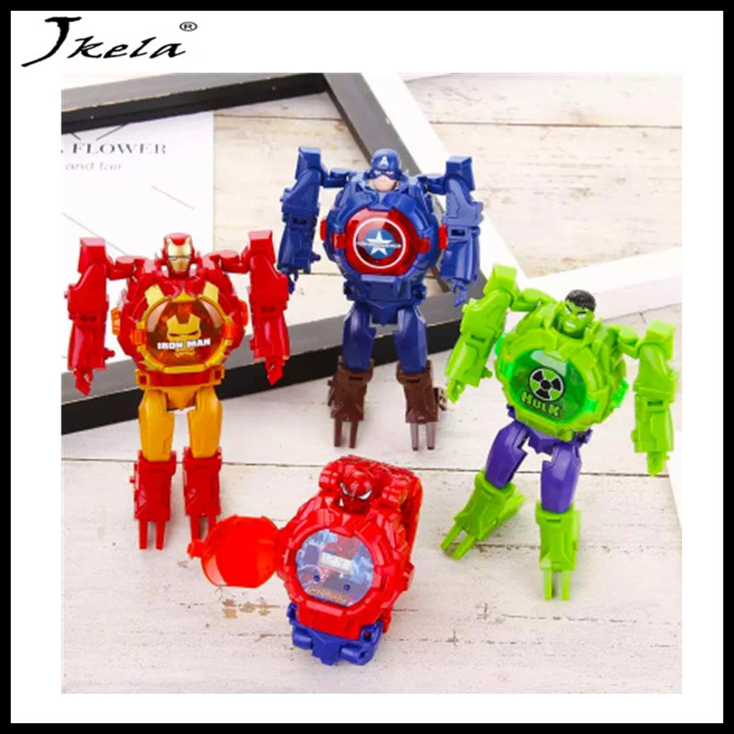 

[New] Deformation Watch digital watch blocks baseplate compatible with legoingly deformed diy educational funny toys for child