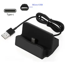 Mi cro USB порт зарядное устройство настольная подставка Тип C Зарядка для Xiaomi mi 8 lite A2 5 красный mi 6 6A красный mi Note 7 6 pro 7A Honor 8A 8C 8X 7C