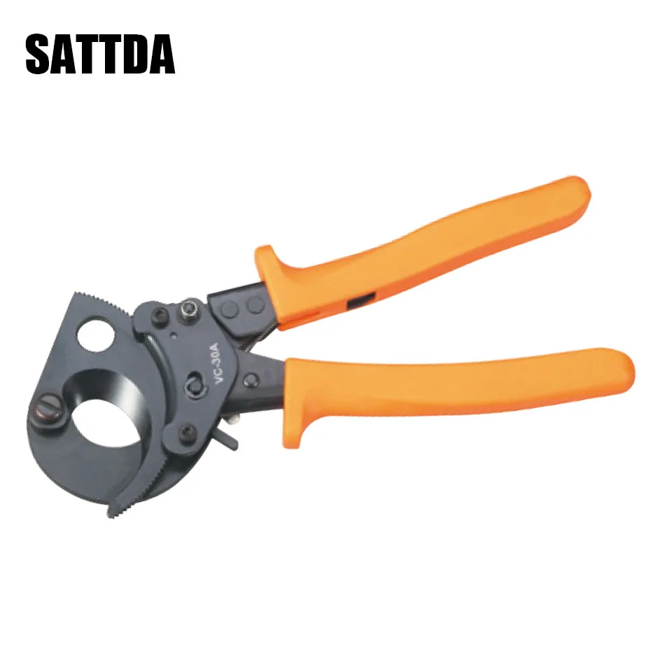 US $27.53 Vc30a Hand Ratchet Cable Cutter Wire Hand Tools Plier Cable Cutter Tools Cutting Capacity 32mm240mm