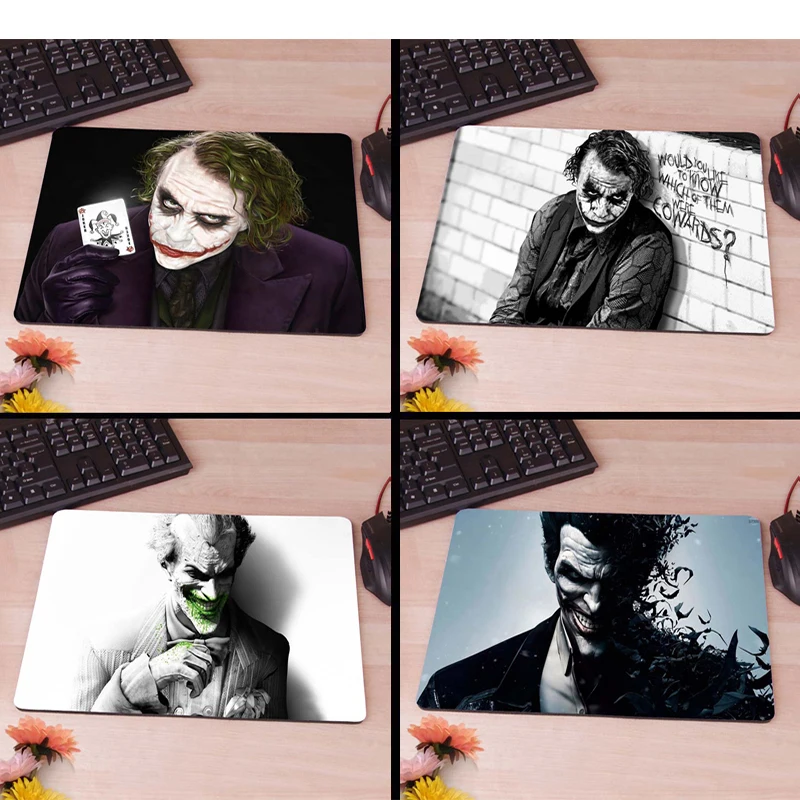 Batman Arkham City, Joker, Heath Ledger игровая мышь для геймера Mause коврик для мыши резиновый Нескользящий Резиновый Коврик