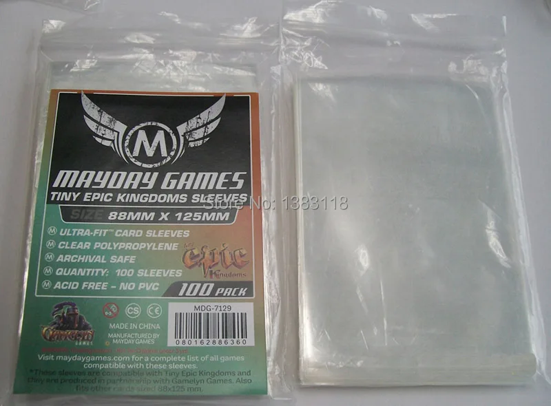 Custom Tiny Epic Kingdoms Sleeves Custom Tiny Epic Kingdoms Sleeves