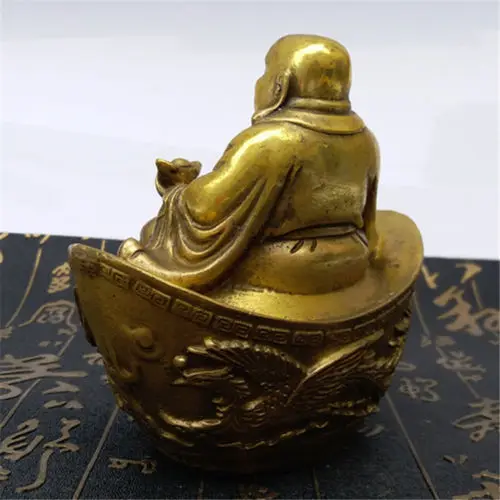 Chinese-Fengshui-brass-Happy-Laugh-Maitreya-Yuanbao-Ruyi-Bat-Buddha-statue-home-decoration-metal-handicraft (2)