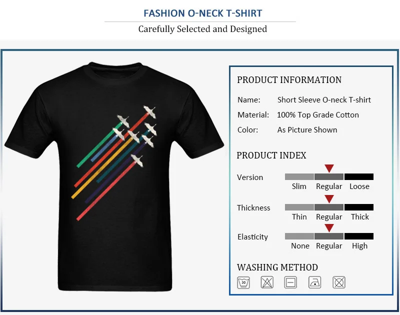 New Design Personalized Short Sleeve Tops Shirts Cranes Autumn Crewneck Cotton Fabric Boy T-shirts Personalized Tee Shirts