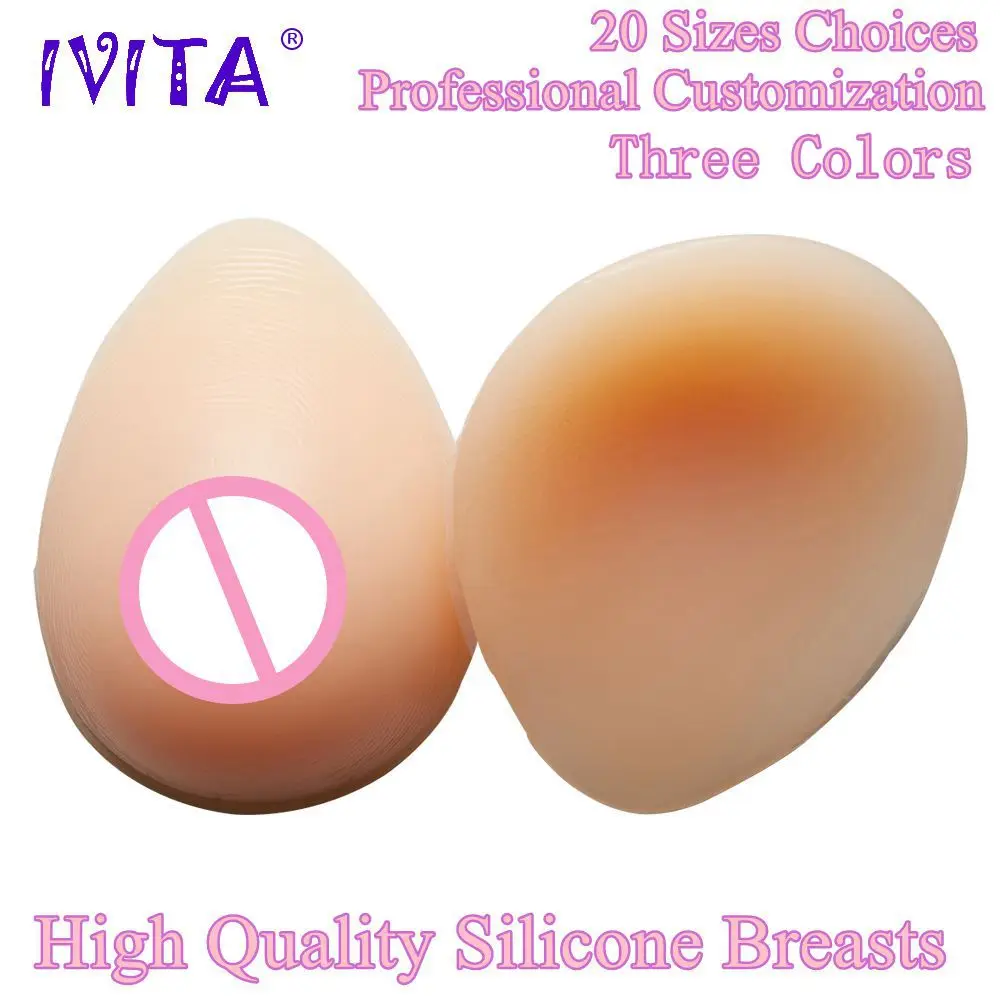 

IVITA Hot Sale Artificial Silicone Breast Forms Fake Breasts For Crossdresser Postoperative Drag Queen Transvestite Mastectomy