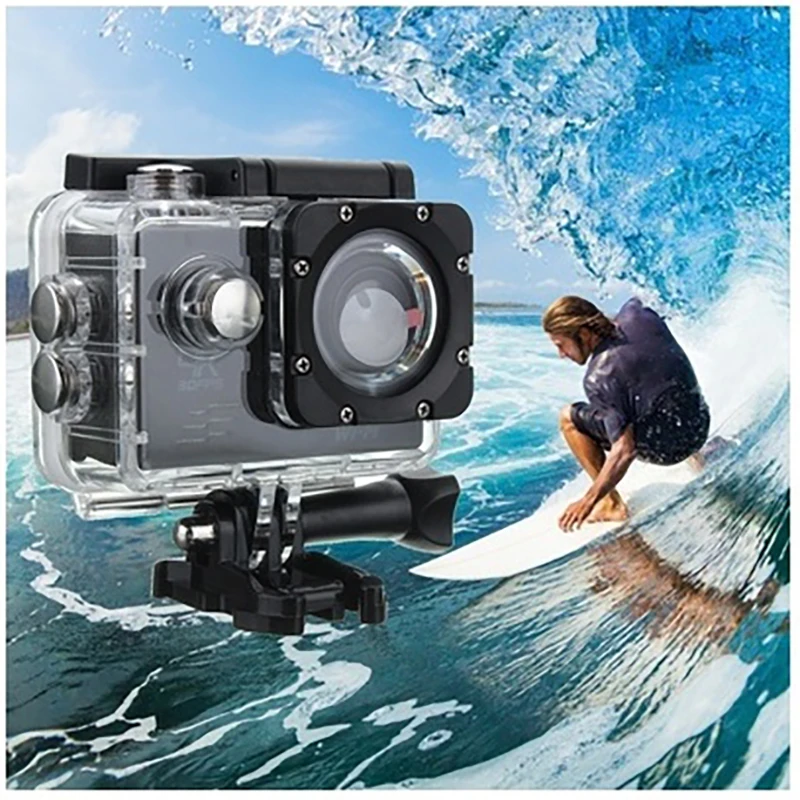 SJ4000 экшн-камера Full HD 1080P 2," экран мини шлем Водонепроницаемый Спорт DV камера мини-камкордер для серфинга/езды на велосипеде/дайвинга