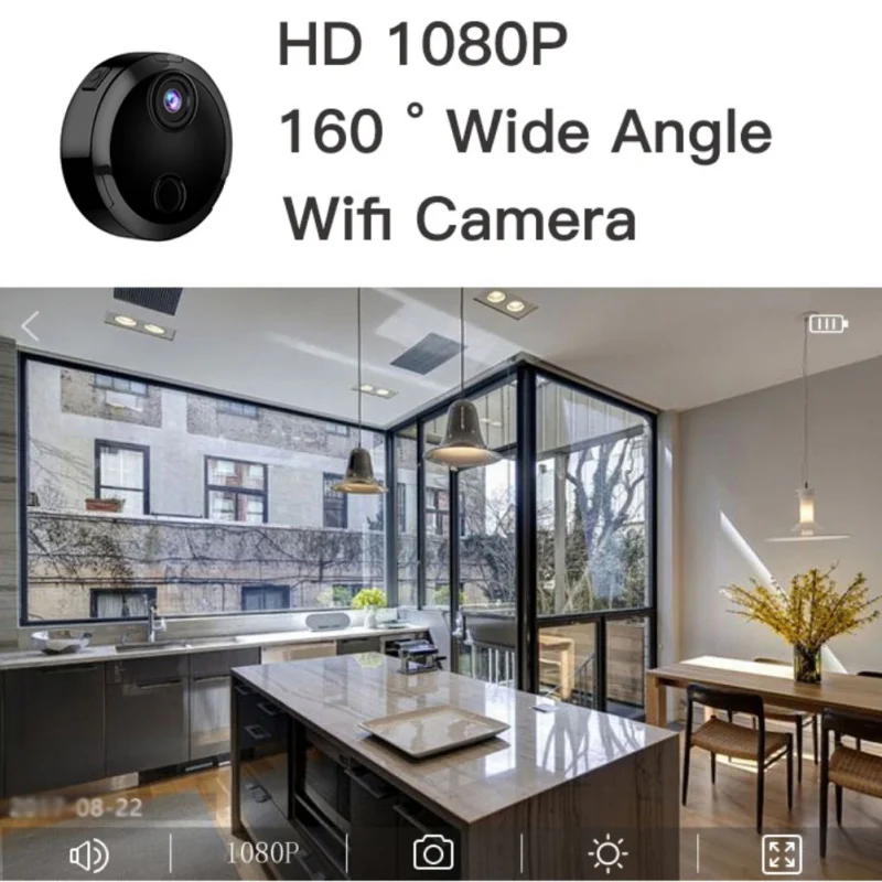 Мини HD камера Wifi HDQ15 64 Гб 1080P Full IP сетевая микро видеокамера инфракрасное ночное