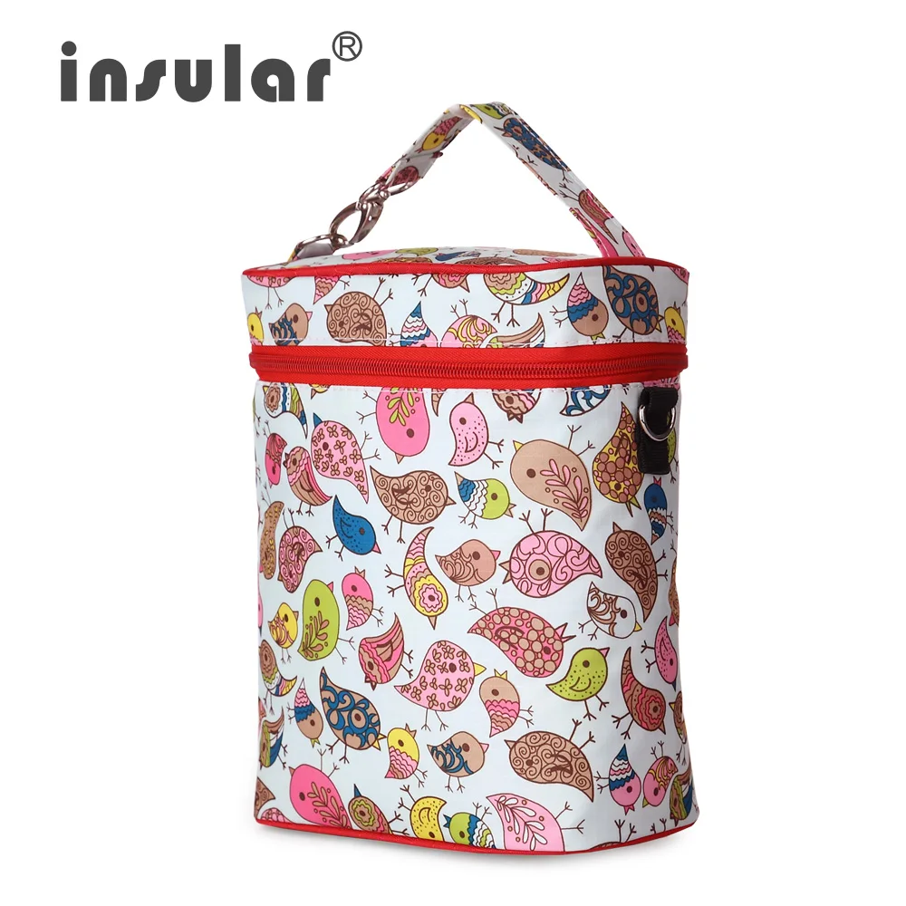 

insular Nylon Stroller Thermal Insulation Bag baby Food Storage Accessories Nappy Diaper Changing Organizer Wheelchair Warmer