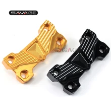 Для SUZUKI GSX1300 B-KING 2008-2010 Мотоцикл с ЧПУ алюминиевый руль ручка бар Топ зажим крышка