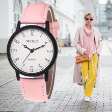 Relogio Feminino Women Watches 2018 Fashion Dress Leather Quartz Watch Women Casual Cute Wrist Watch Female Clock Reloj Mujer цена Relogio Feminino Women Watches 2018 Fashion Dress Leather Quartz Watch Women Casual Cute Wrist Watch Female Clock Reloj Mujer цены онлайн