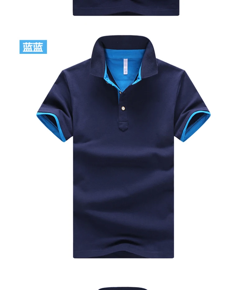 Sorenwing Polo рубашка мужская мужские рубашки поло с коротким рукавом Мужская одежда Повседневная однотонная мужская рубашка-поло дышащая рубашка для фитнеса 361