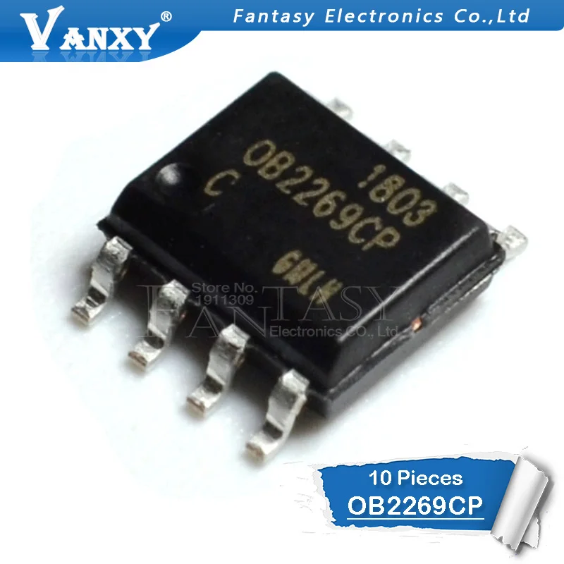 10 шт. OB2269CP SOP8 OB2269 SOP 2269CP лапками углублением SOP-8 SMD и IC