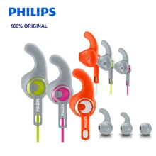 Philips SHQ1300 спортивные наушники с 3,5 мм L-Тип Plug Шум снижение вкладыши одежда Стиль для Galaxy8 Xiaomi официальный