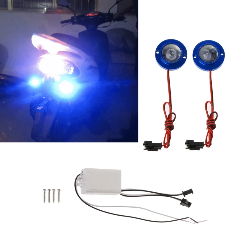 

YAM 2 Pcs/Set Car Motorcycle High Power LED Decorative Strobe Flash Brake Tail Light